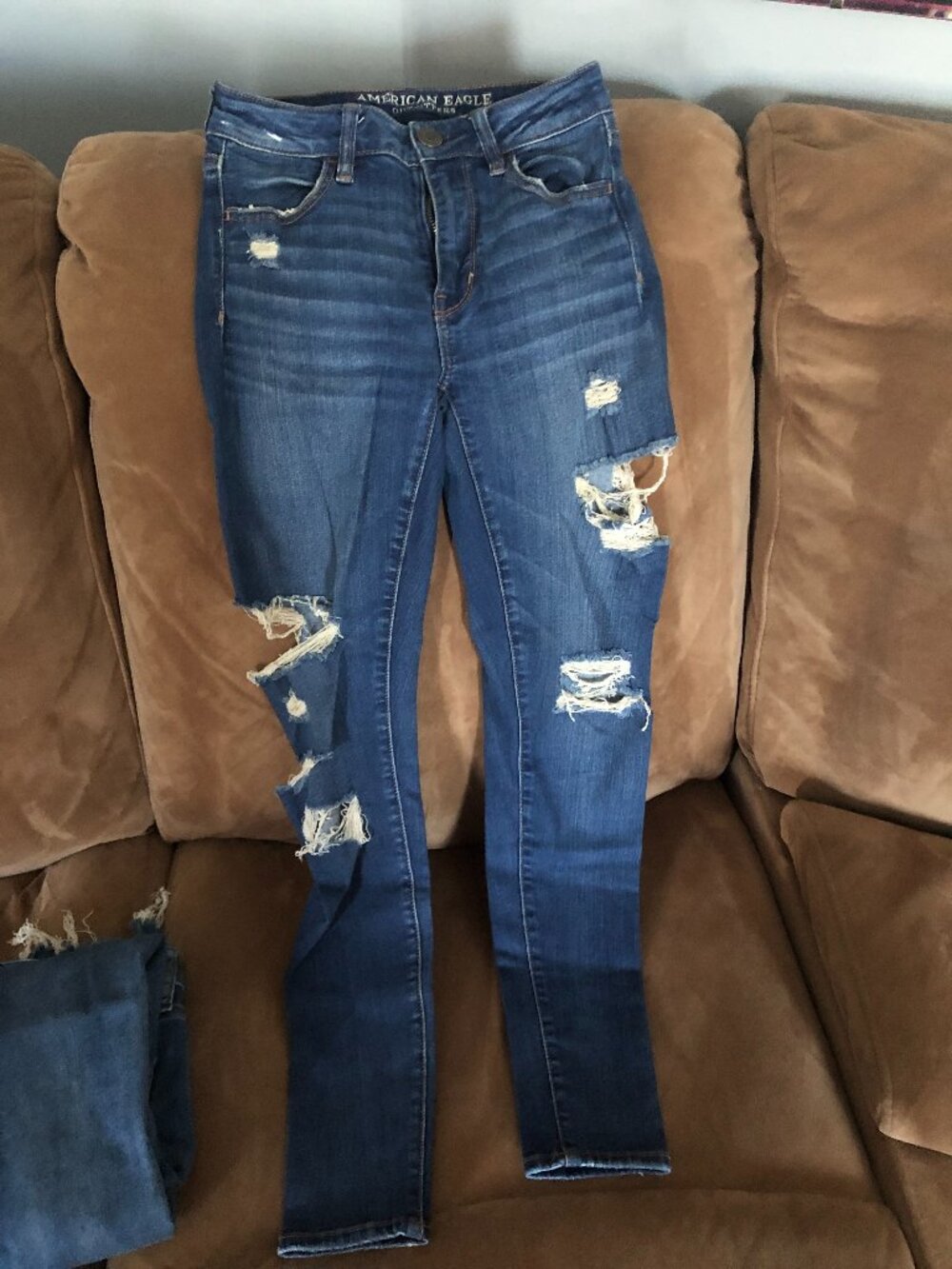 american eagle jeans super stretch